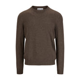 Cashmere Crewneck Sweater Brown-Genser-Settefili Cashmere-phrase3