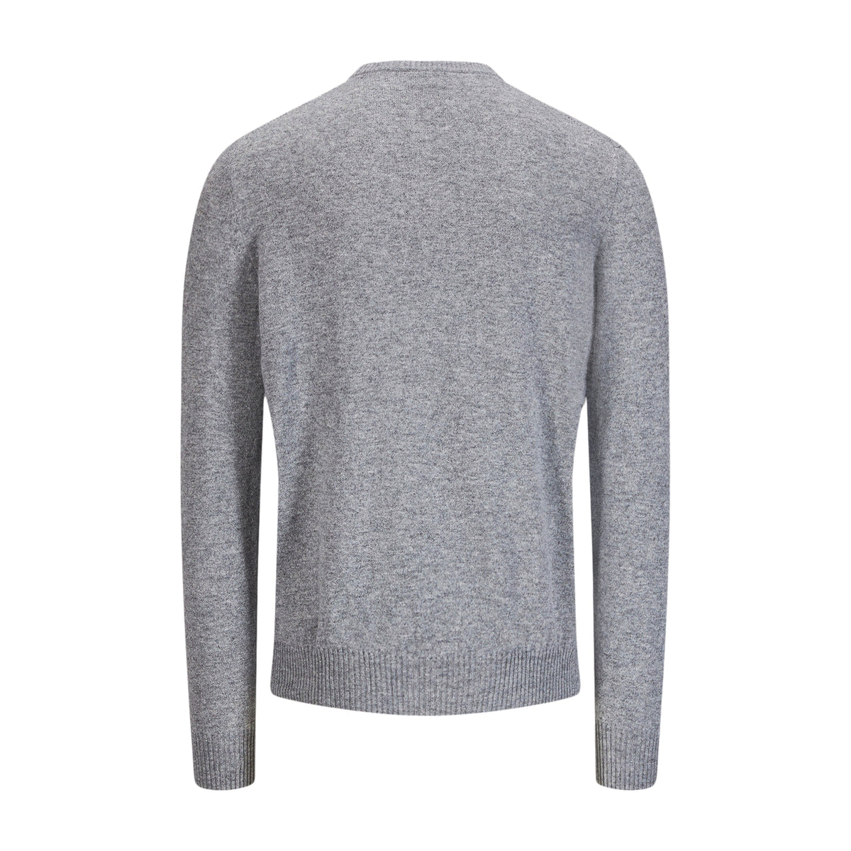 Cashmere Crewneck Sweater Grey-Genser-Settefili Cashmere-Phrase