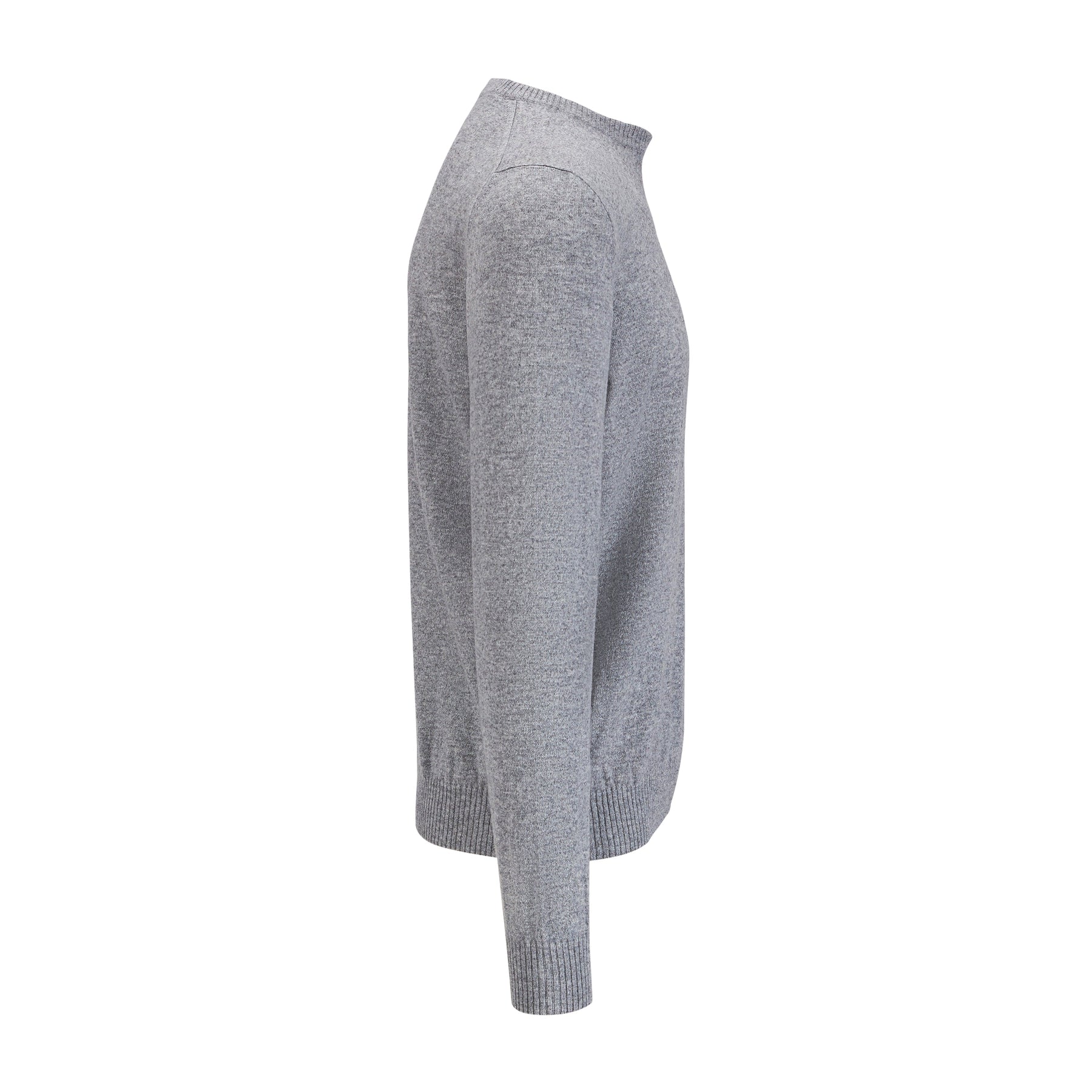 Cashmere Crewneck Sweater Grey-Genser-Settefili Cashmere-phrase3