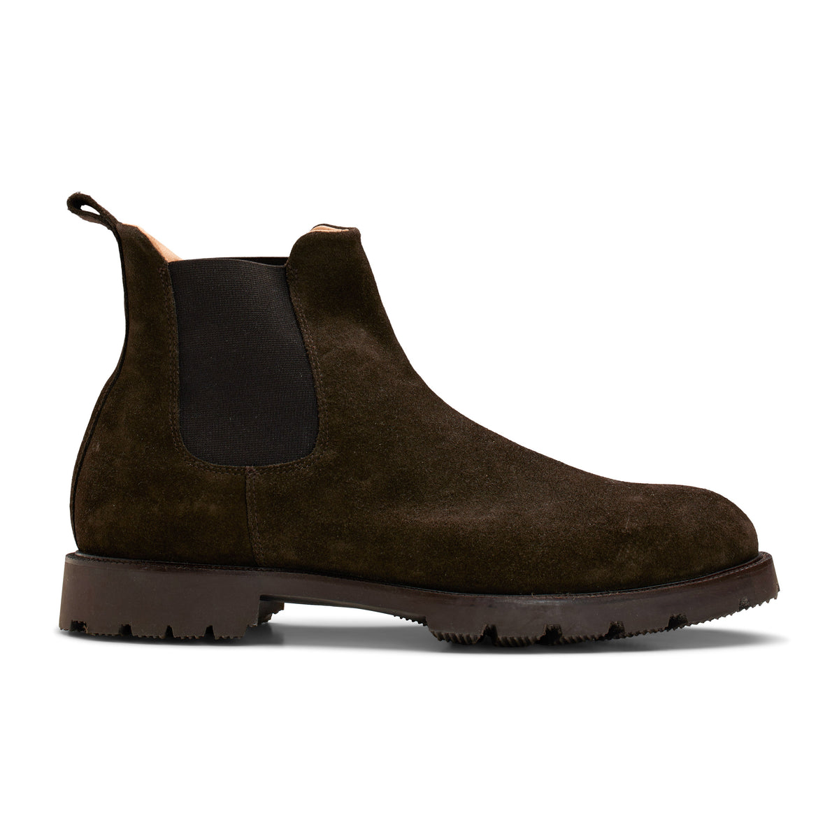 Chelsea Boots Suede Waterproof Brown-Sko-Fliteless-phrase3