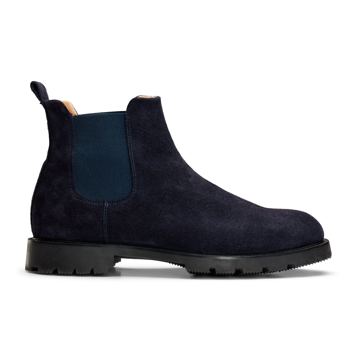 Chelsea Boots Suede Waterproof Navy-Sko-Fliteless-phrase3