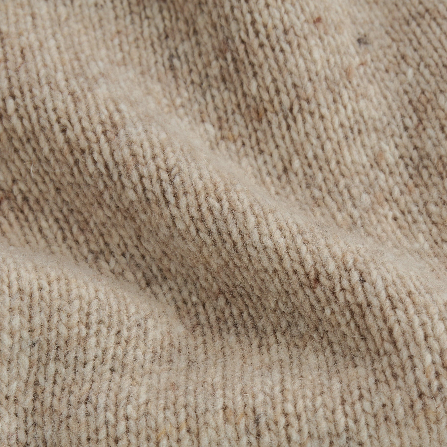 Chunky Knit Halfzip Sand-Genser-The Gilli-phrase3