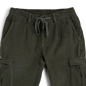 Corduroy Cargo Trousers Green-Bukse-The Gilli-phrase3