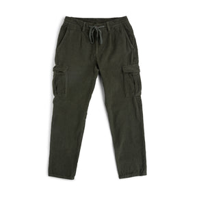 Corduroy Cargo Trousers Green-Bukse-The Gilli-phrase3