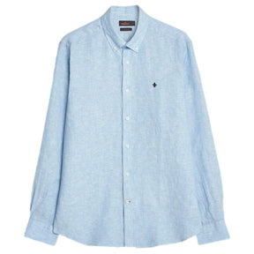 Douglas Linen Shirt Lyseblå-Skjorte-Morris Stockholm-Phrase