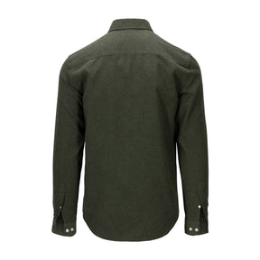 Enrico Flannel Shirt Green-Skjorte-The Gilli-Phrase