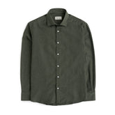 Enrico Flannel Shirt Green-Skjorte-The Gilli-phrase3