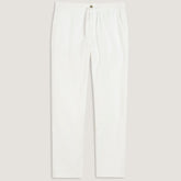 Fenix Linen Drawstring Trouser Hvit-Bukse-Morris-Phrase