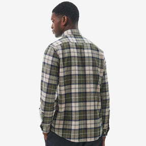 Flannel Check Shirt Forest Mist-Skjorte-Barbour-phrase3