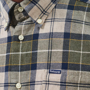 Flannel Check Shirt Forest Mist-Skjorte-Barbour-phrase3