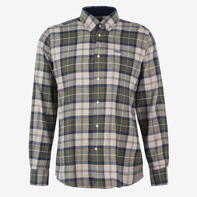 Flannel Check Shirt Forest Mist-Skjorte-Barbour-phrase3