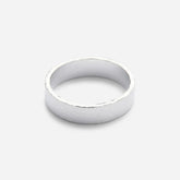 Hammered Band Silver Ring-Ringer-Seal Jewelry-phrase3