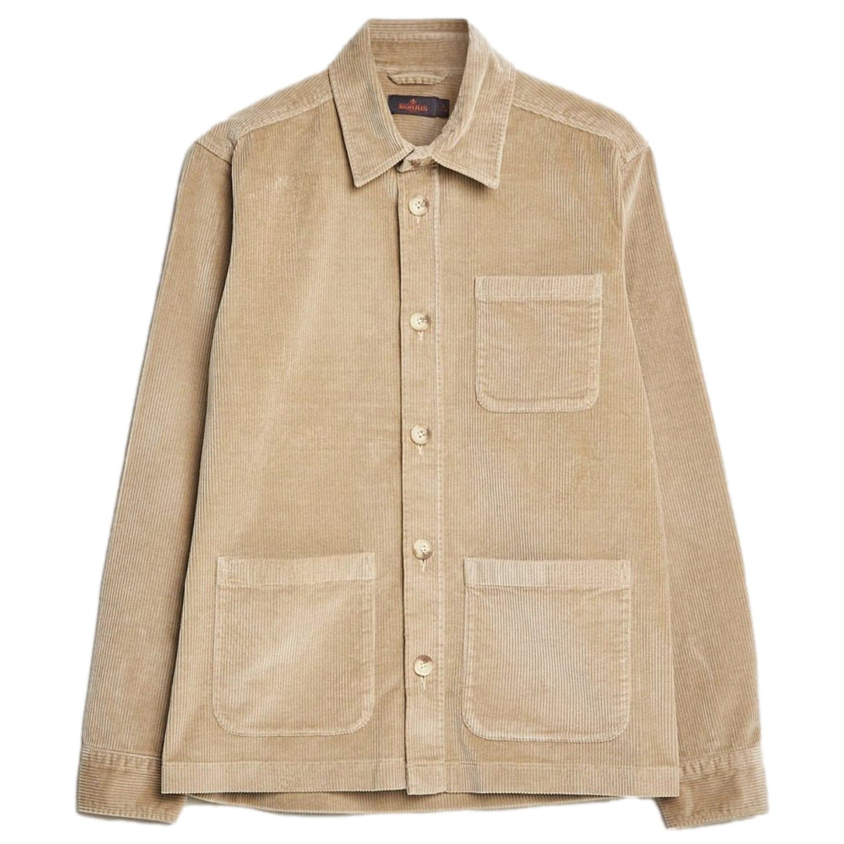 Heaton Cord Shirt Jacket Khaki-Skjorte-Morris Stockholm-Phrase