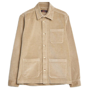 Heaton Cord Shirt Jacket Khaki-Skjorte-Morris-Phrase