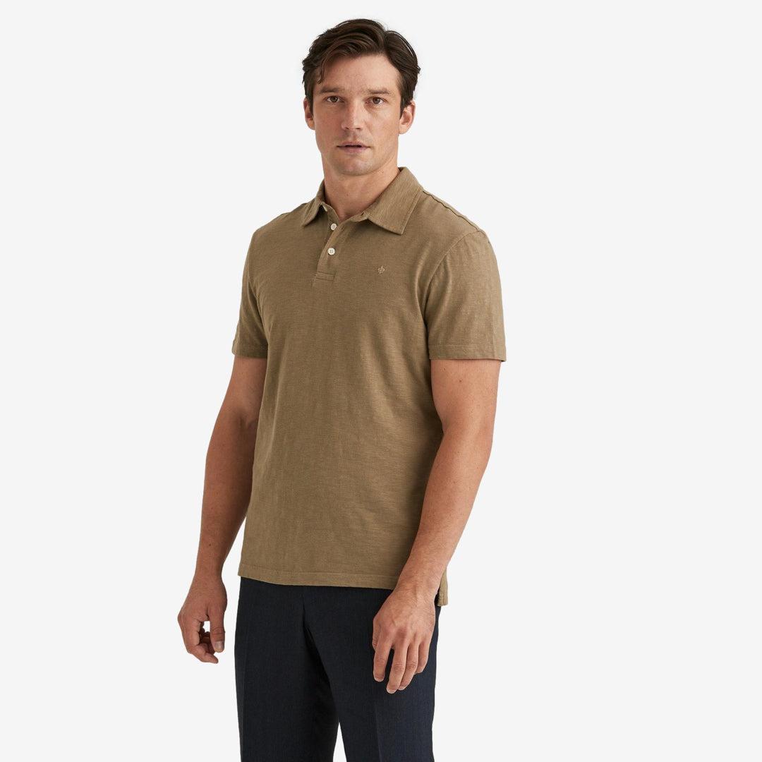 Henry Polo Shirt Olive-piké-Morris Stockholm-phrase3