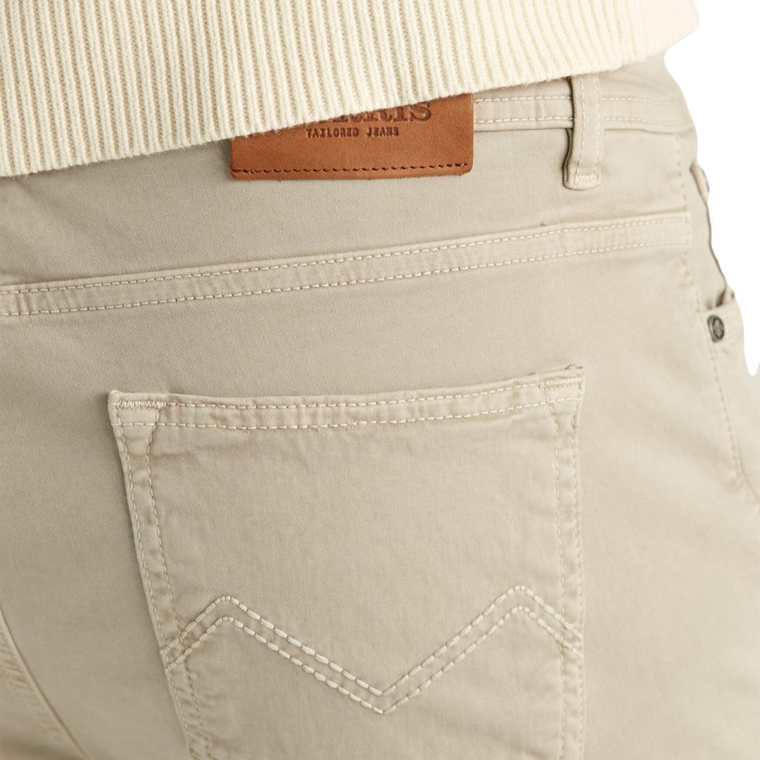 James Brushed 5-pocket Bukse Beige-Bukse-Morris Stockholm-phrase3