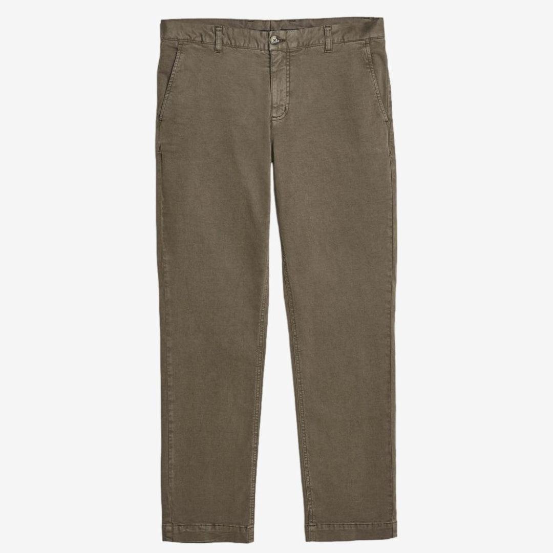 Jeffrey Brushed Chino Olive-Bukse-Morris Stockholm-phrase3