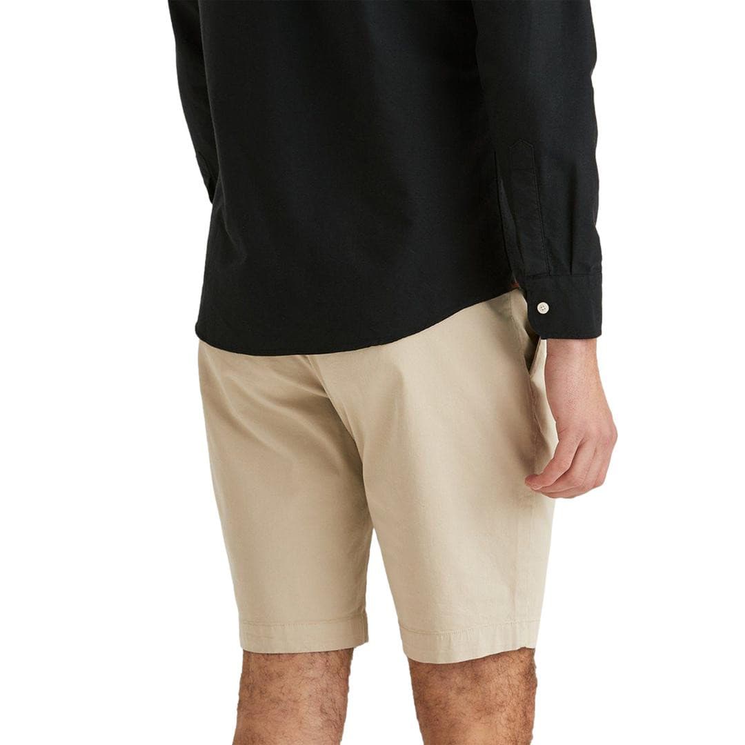 Jeffrey Brushed Shorts Khaki-Shortser-Morris Stockholm-phrase3