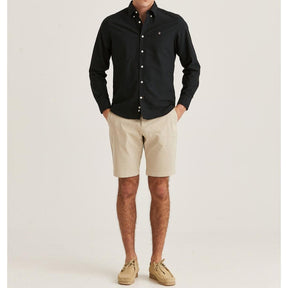 Jeffrey Brushed Shorts Khaki-Shortser-Morris Stockholm-phrase3