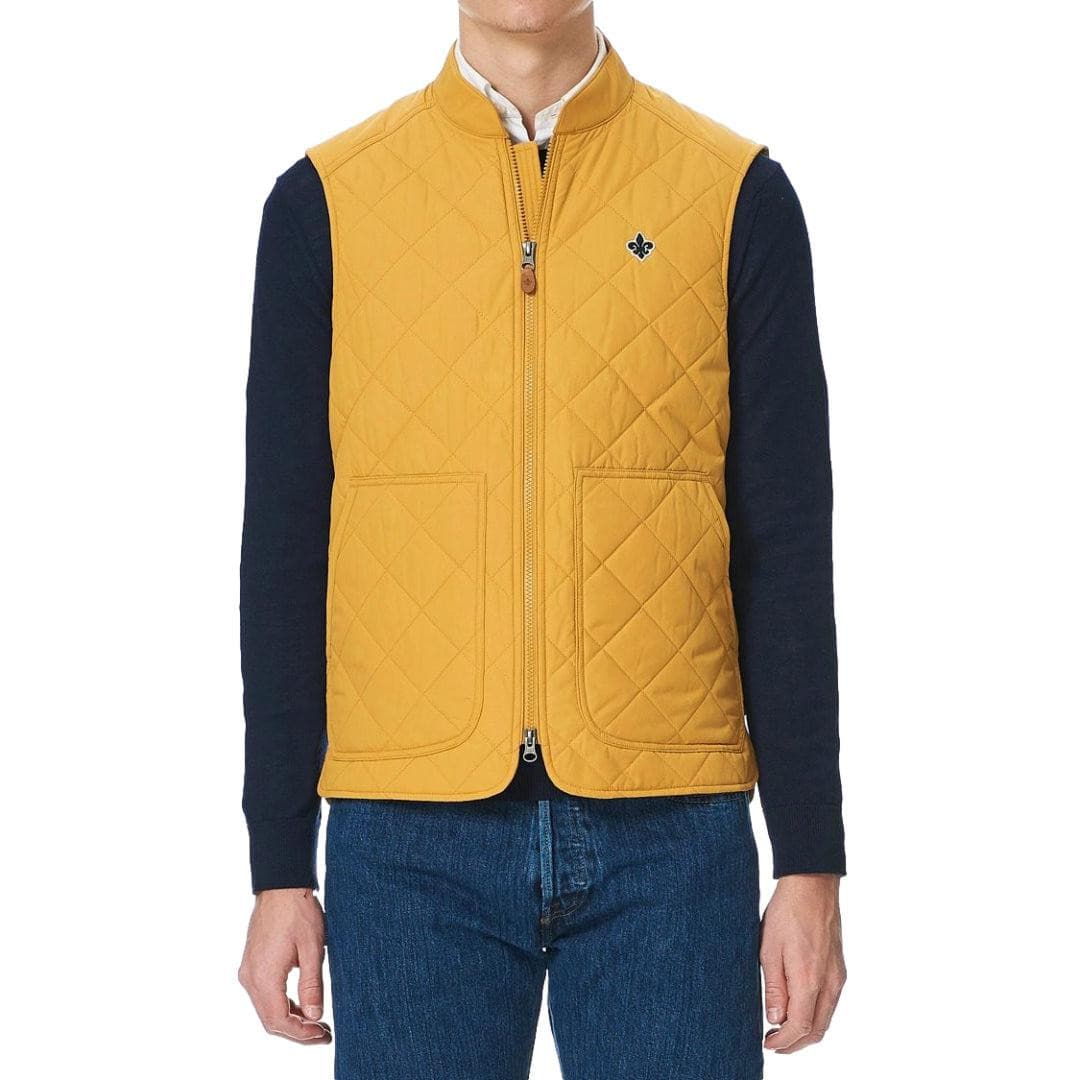 Kensington Quilted Vest Yellow-Vest-Morris Stockholm-phrase3