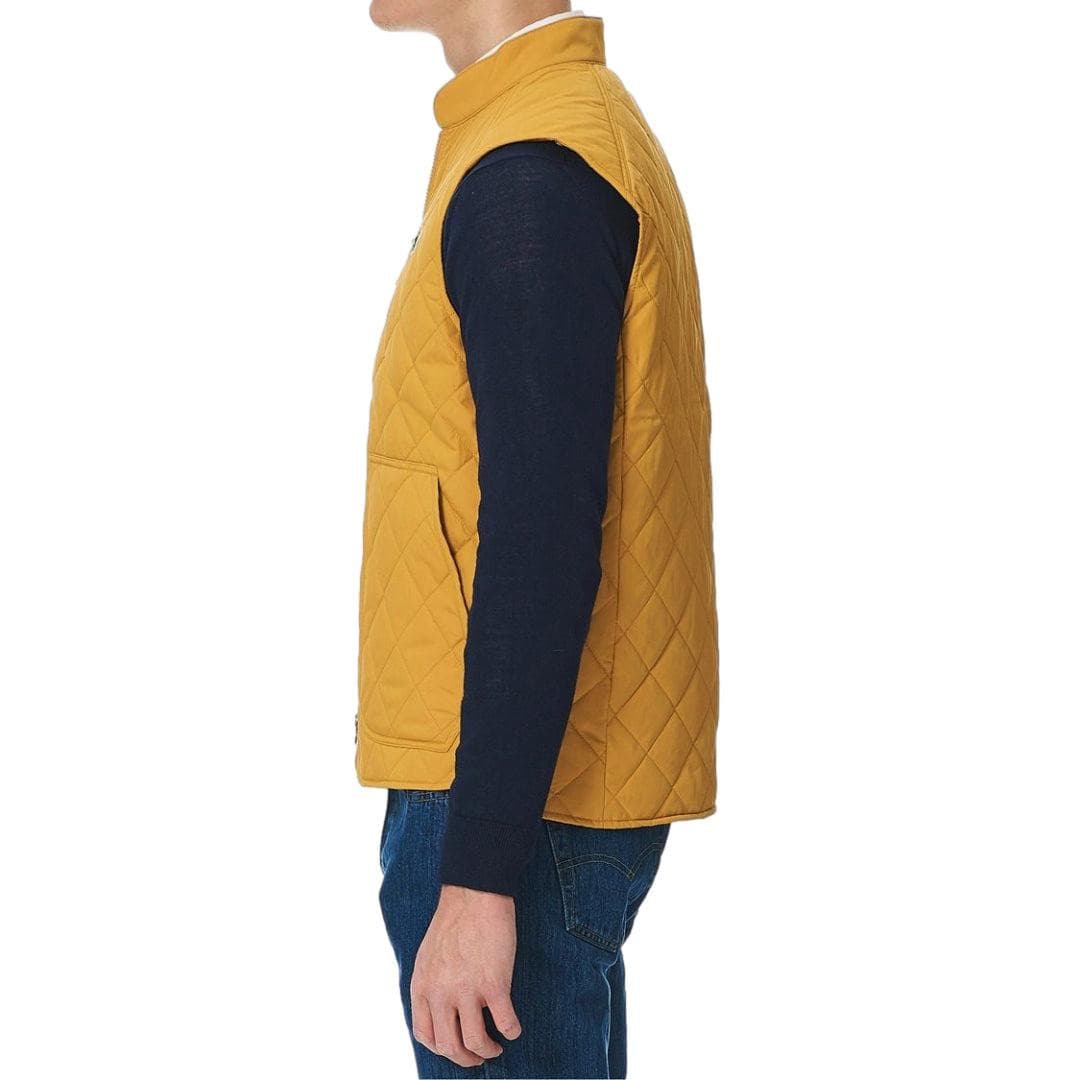 Kensington Quilted Vest Yellow-Vest-Morris Stockholm-phrase3