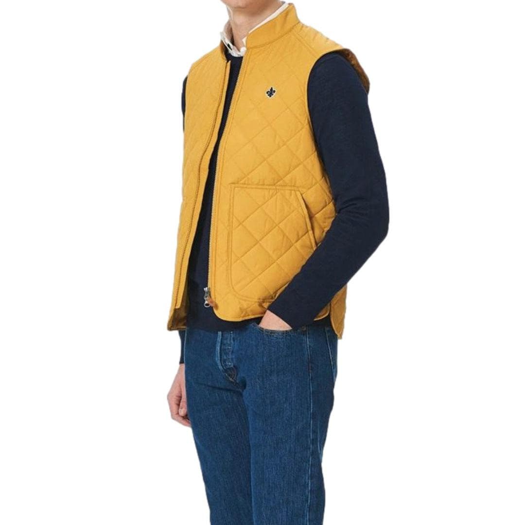 Kensington Quilted Vest Yellow-Vest-Morris Stockholm-phrase3