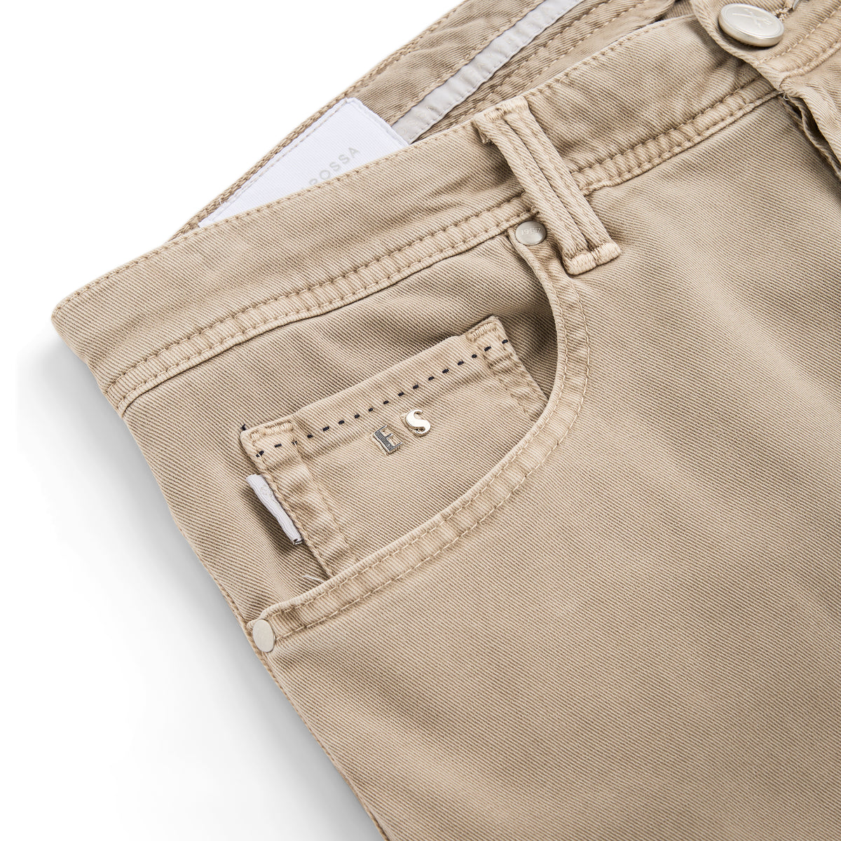 Leonardo 5-pocket Trousers Sand