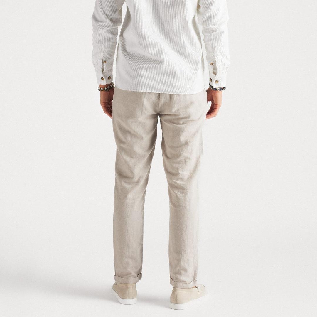 Linen Pants Sand-Bukse-The Gilli-phrase3