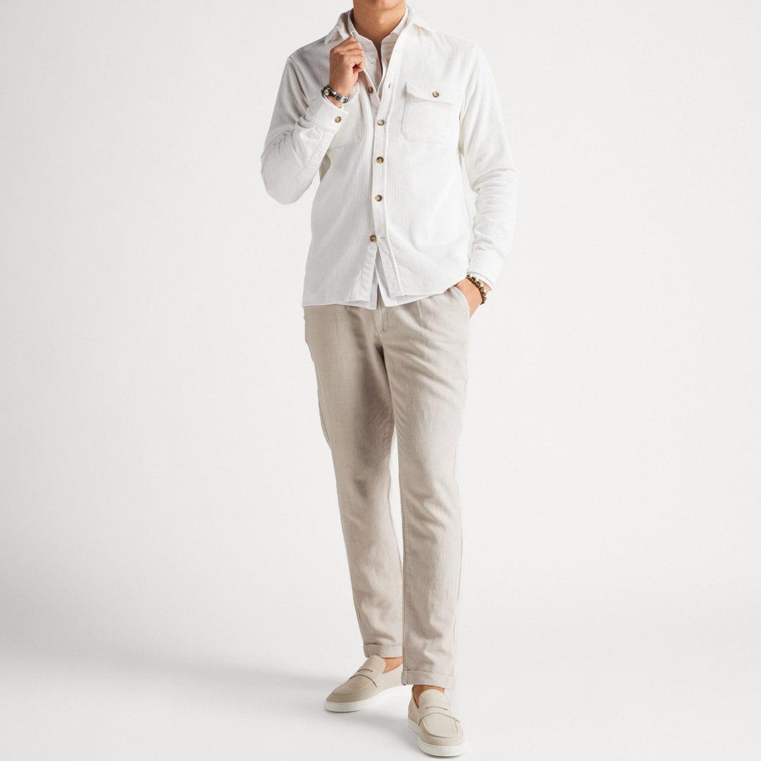 Linen Pants Sand-Bukse-The Gilli-phrase3