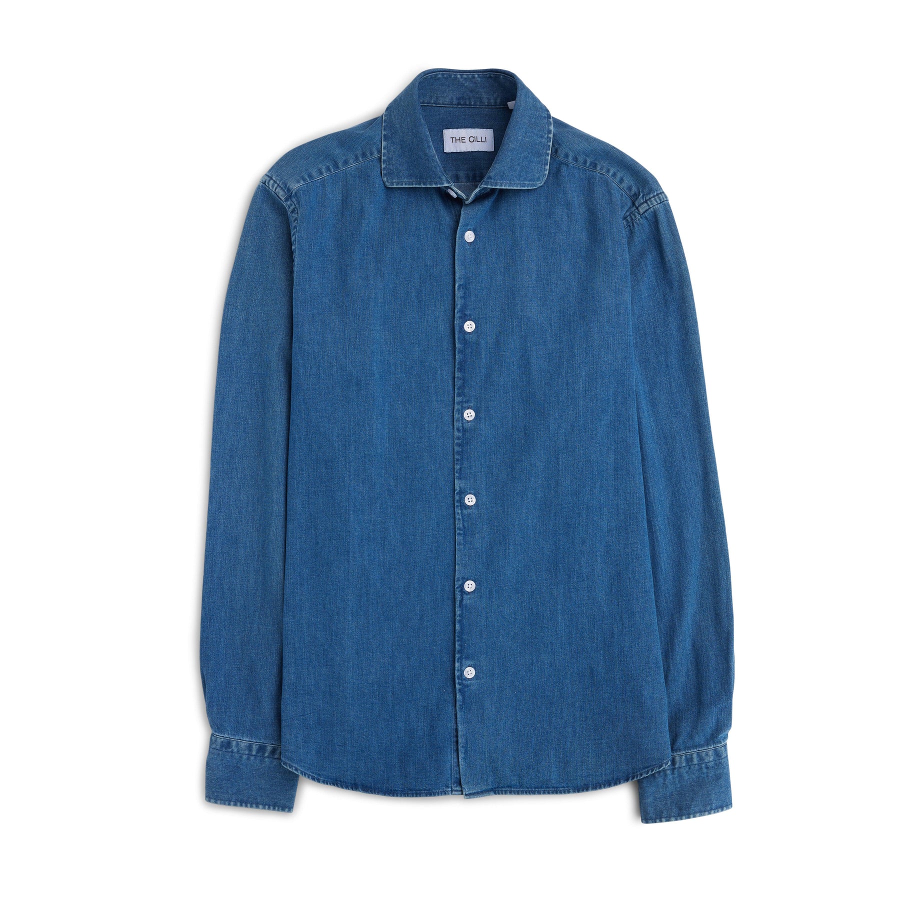 Luca Denim Shirt Blå-Skjorte-The Gilli-Phrase