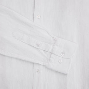 Luca Linen Shirt White-Skjorte-The Gilli-Phrase