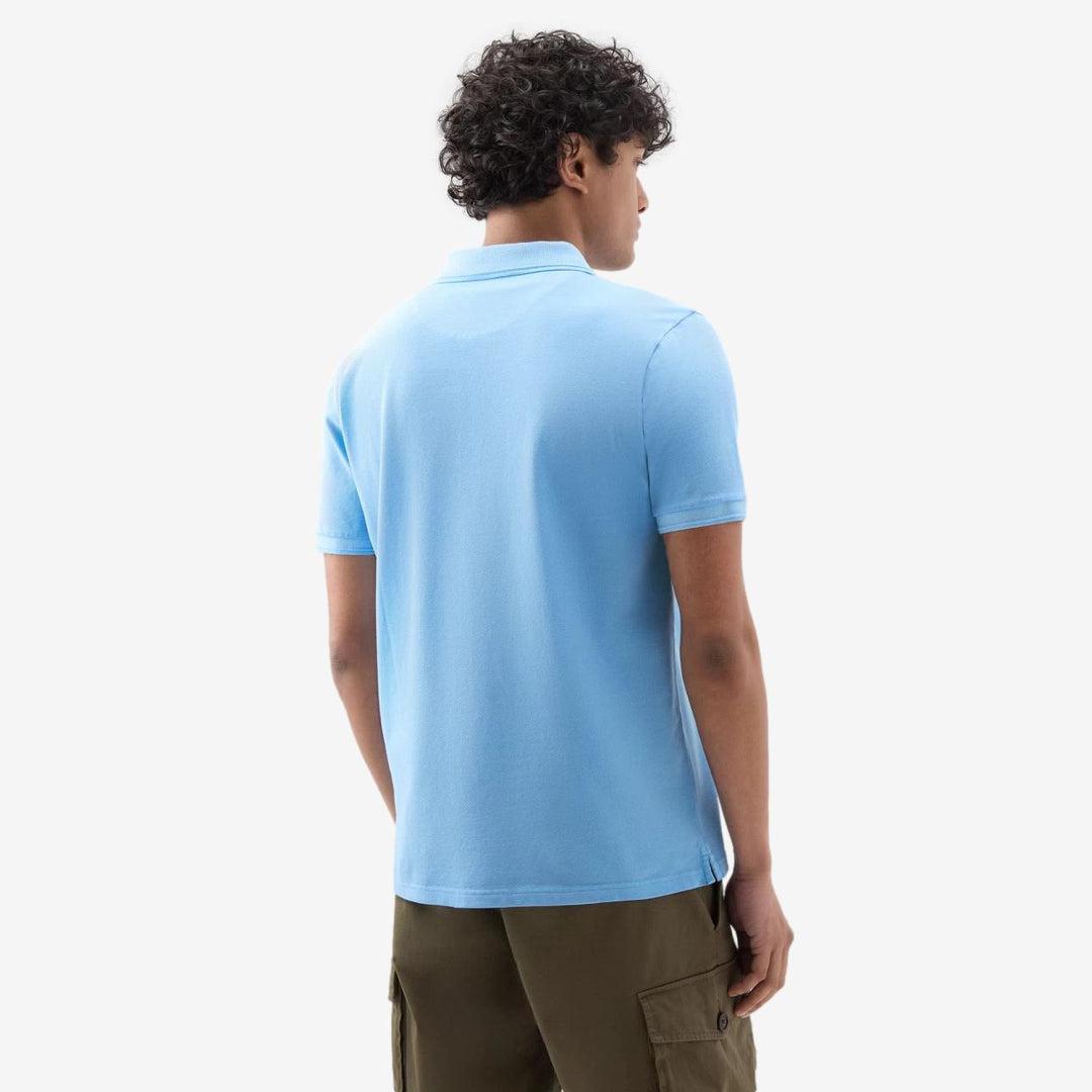 Mackinack Stretch Cotton Polo Blue-piké-Woolrich-phrase3