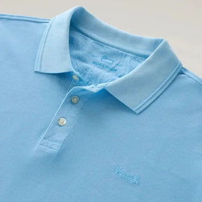 Mackinack Stretch Cotton Polo Blue-piké-Woolrich-phrase3