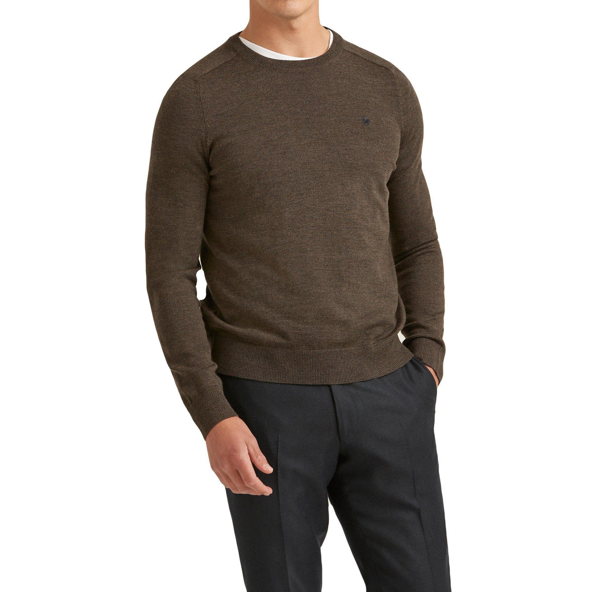 Merino O-Neck Brown-Genser-Morris Stockholm-phrase3