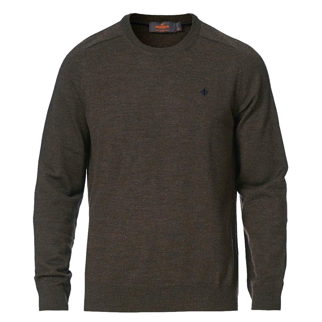 Merino O-Neck Brown-Genser-Morris Stockholm-phrase3