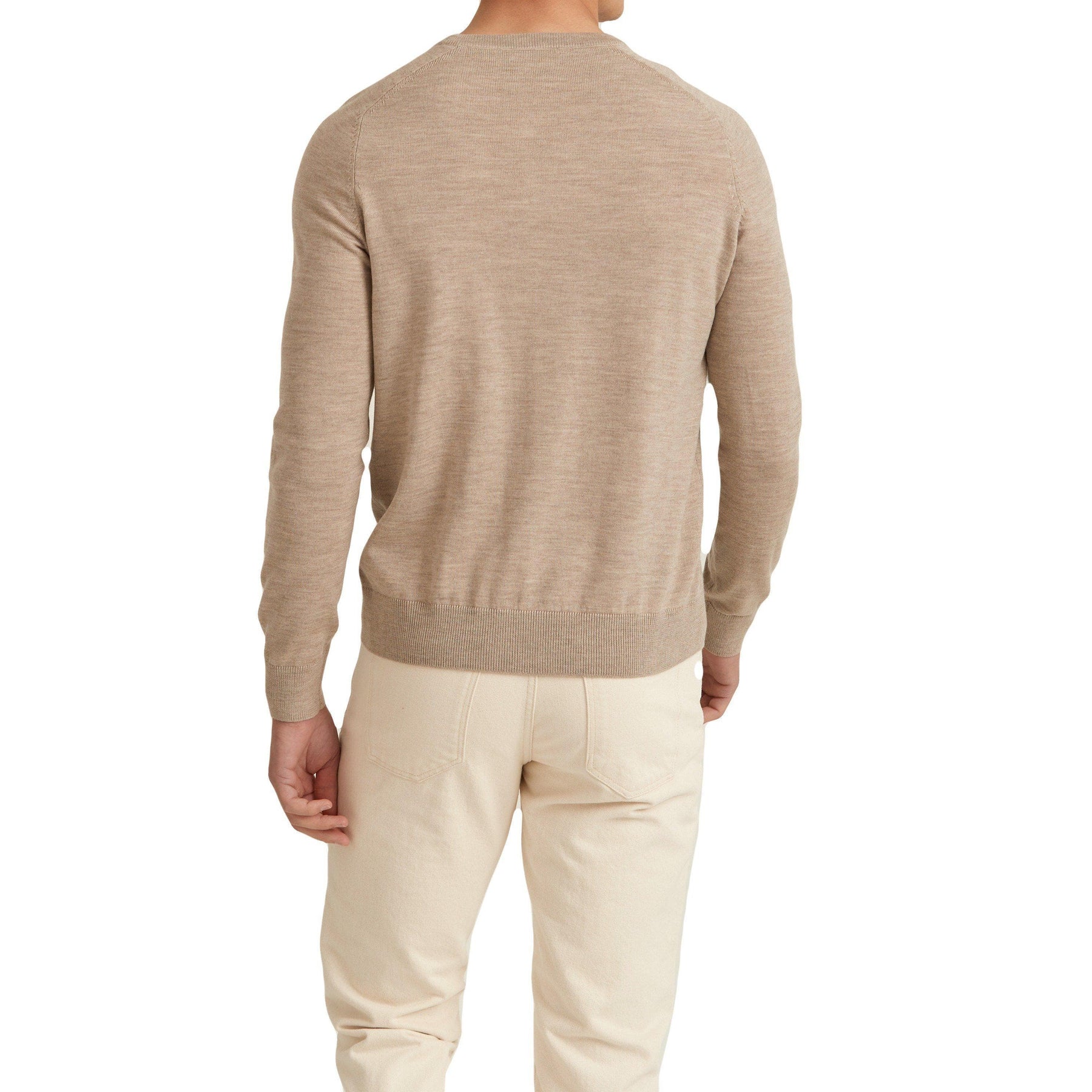 Merino O-Neck Khaki-Genser-Morris Stockholm-phrase3