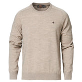 Merino O-Neck Khaki-Genser-Morris Stockholm-phrase3