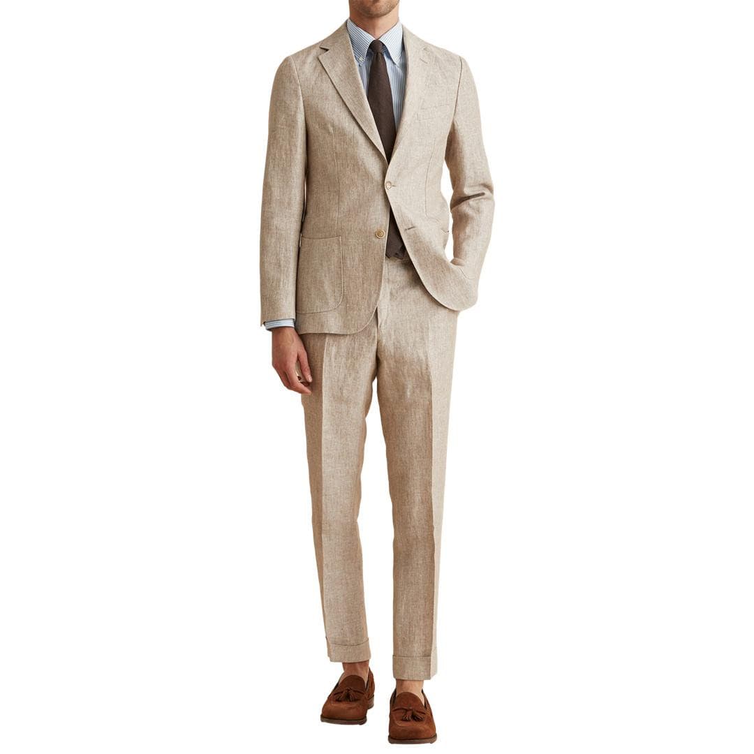 Mike Linen Suit Jacket Khaki-Blazer-Morris Stockholm-phrase3