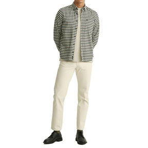 Multicheck Flannel Shirt Grey-Skjorte-Morris Stockholm-Phrase