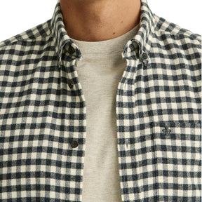 Multicheck Flannel Shirt Grey-Skjorte-Morris Stockholm-phrase3