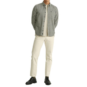 Multicheck Flannel Shirt Grey-Skjorte-Morris Stockholm-phrase3