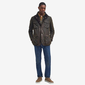 Ogston Wax Jacket Olive-Jakke-Barbour-phrase3