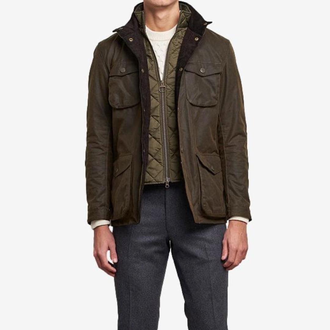 Ogston Wax Jacket Olive-Jakke-Barbour-phrase3