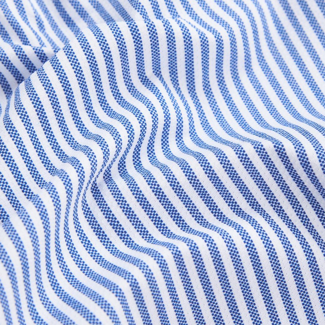 Orian Active Stretch Shirt Blue Striped-Skjorte-Orian-phrase3