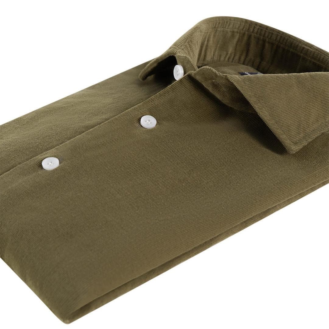 Orian Corduroy Shirt Green-Skjorte-Orian-Phrase