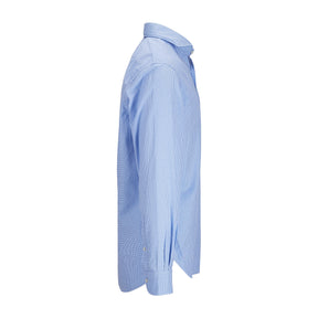 Orian Cotton Checked Shirt Blue-Skjorte-Orian-Phrase