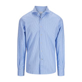 Orian Cotton Checked Shirt Blue-Skjorte-Orian-Phrase