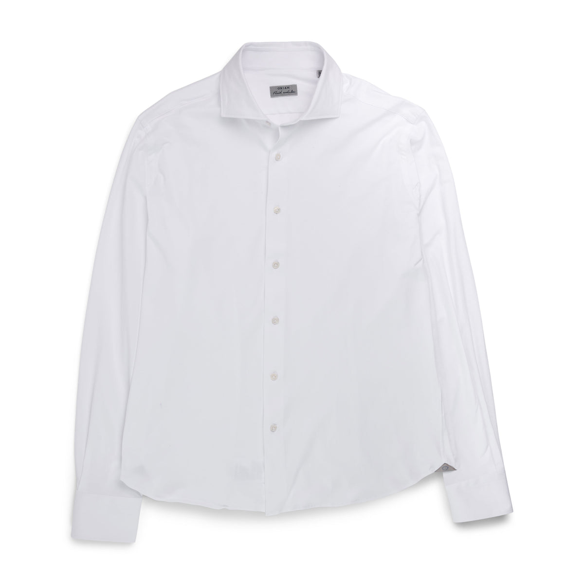 Orian Cotton Stretch Shirt White-Skjorte-Orian-phrase3