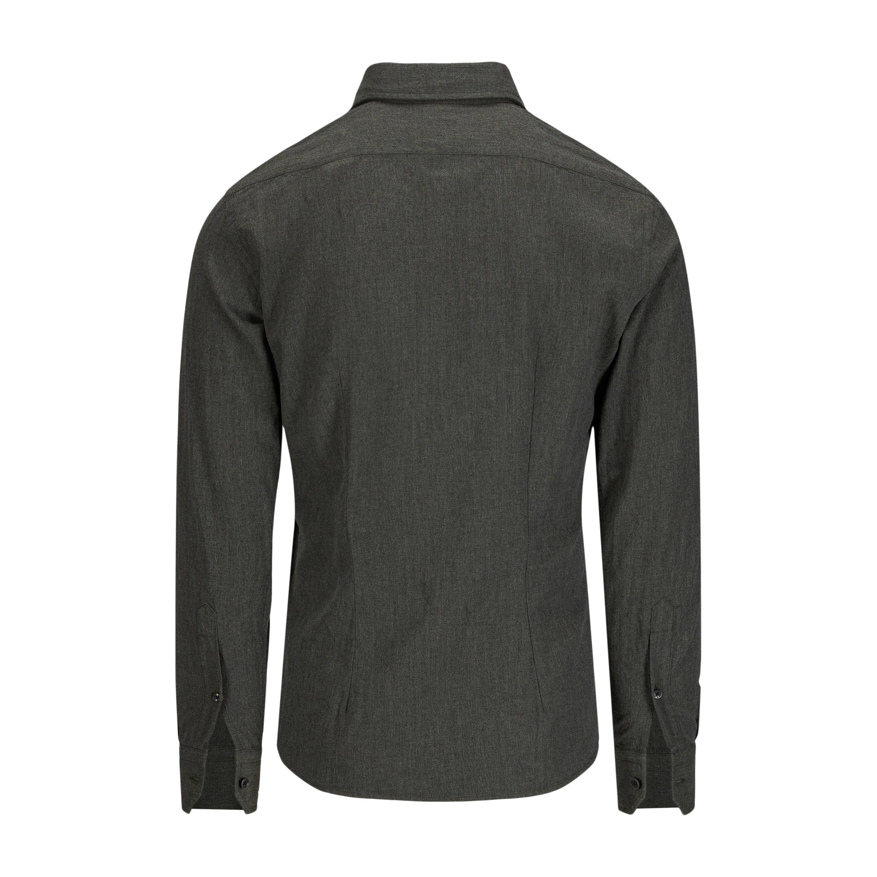 Orian Flannel Herringbone Shirt Green-Skjorte-Orian-Phrase