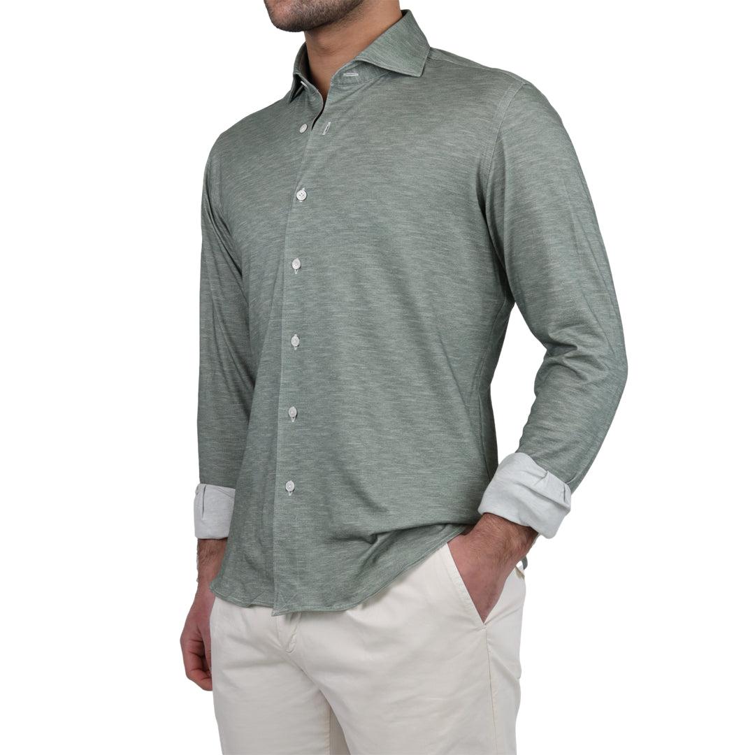 Orian Jersey Shirt Khaki-Skjorte-Orian-phrase3